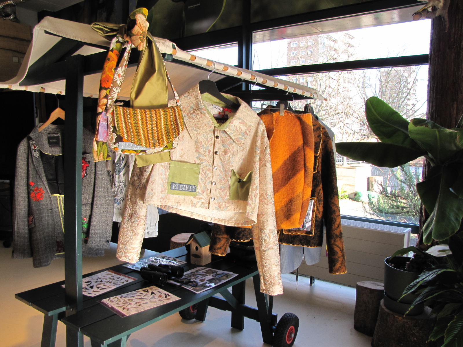 Werk van de Oekraïense textielkunstenares Olesia. (Foto: Paul Aalbers)