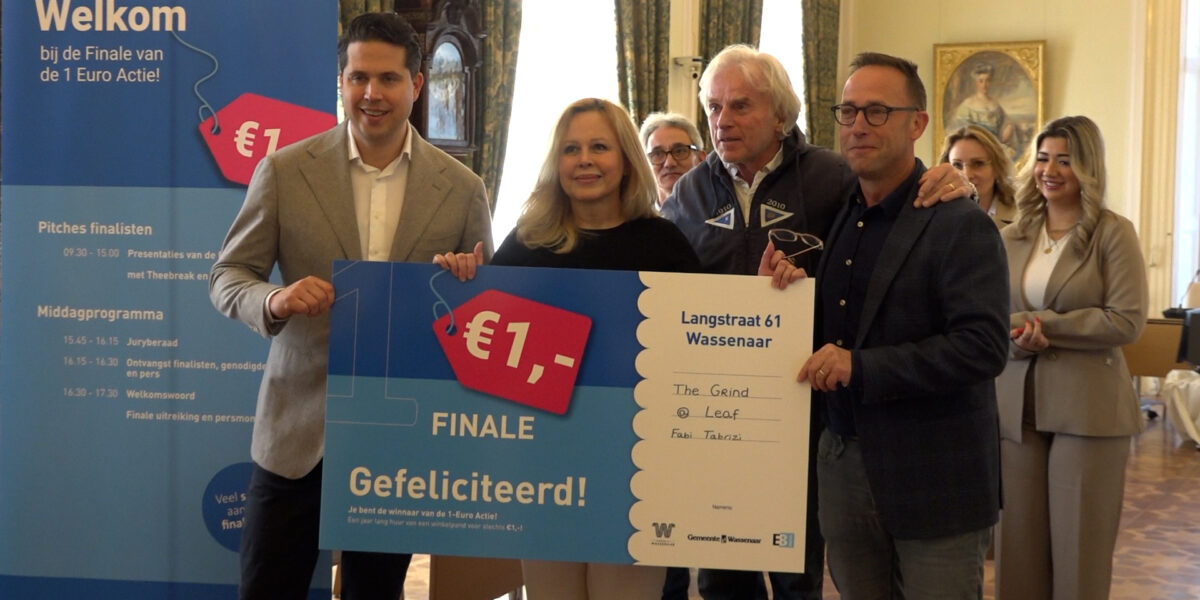 Nieuwe koffie- en theespeciaalzaak wint €1-winkelactie in Wassenaar