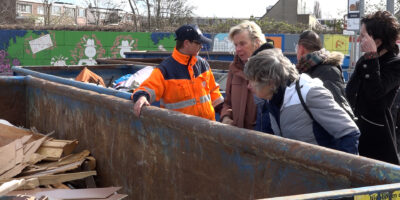 Rondleiding milieustraat Leiden