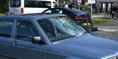 Aanrijding fietser Leiden