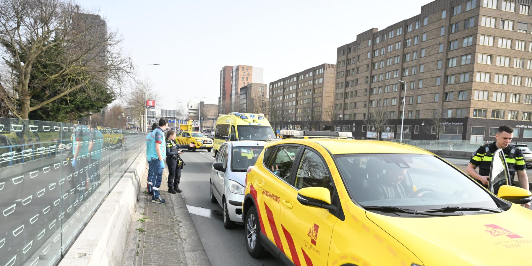 File gewonde kettingbotsing