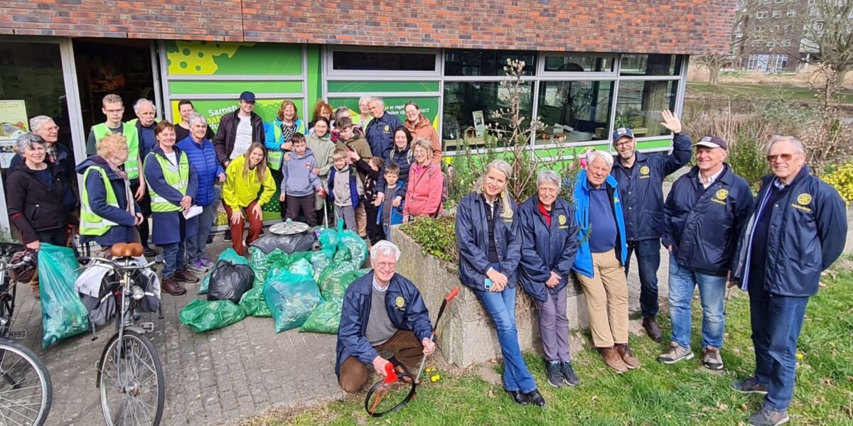 Straatjutters roepen inwoners op voor opschoondag in Leiderdorp