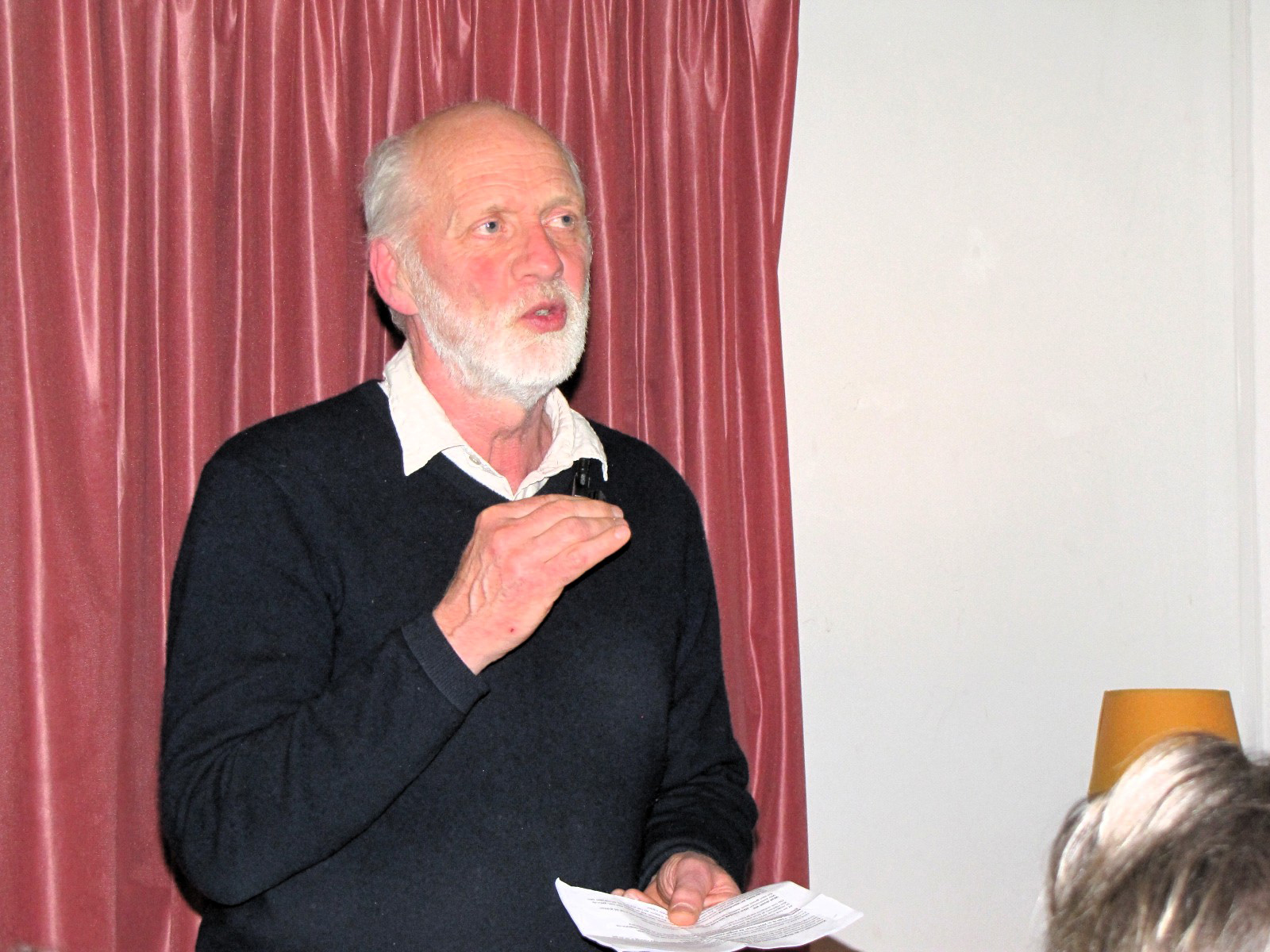 Erik Smits vertelt over zijn ervaringen met het zwemmen in de stad. (Foto: Paul Aalbers)