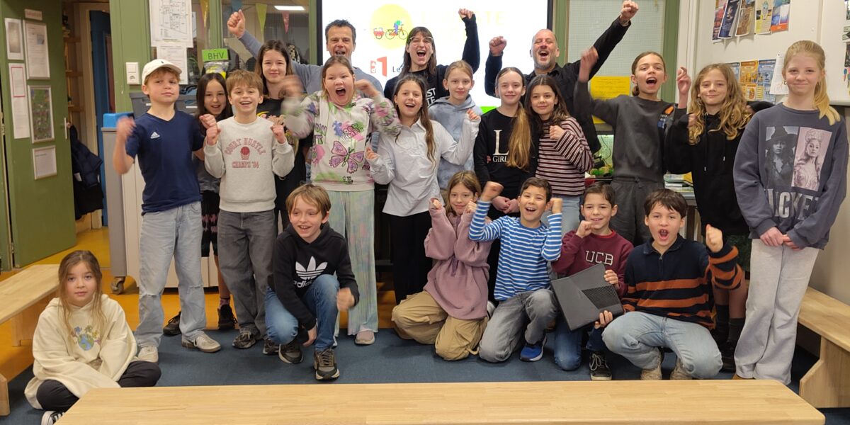 Basisscholen zamelen elektronisch afval in tijdens E-waste Race