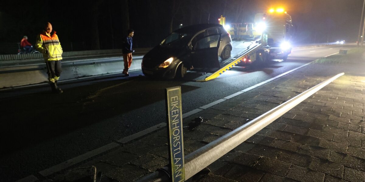 N44 afgesloten na ongeval