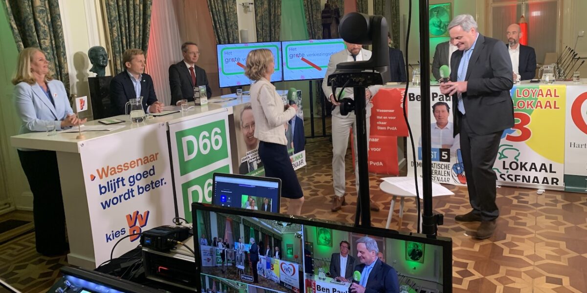 Kijk zondag naar het grote verkiezingsdebat Wassenaar