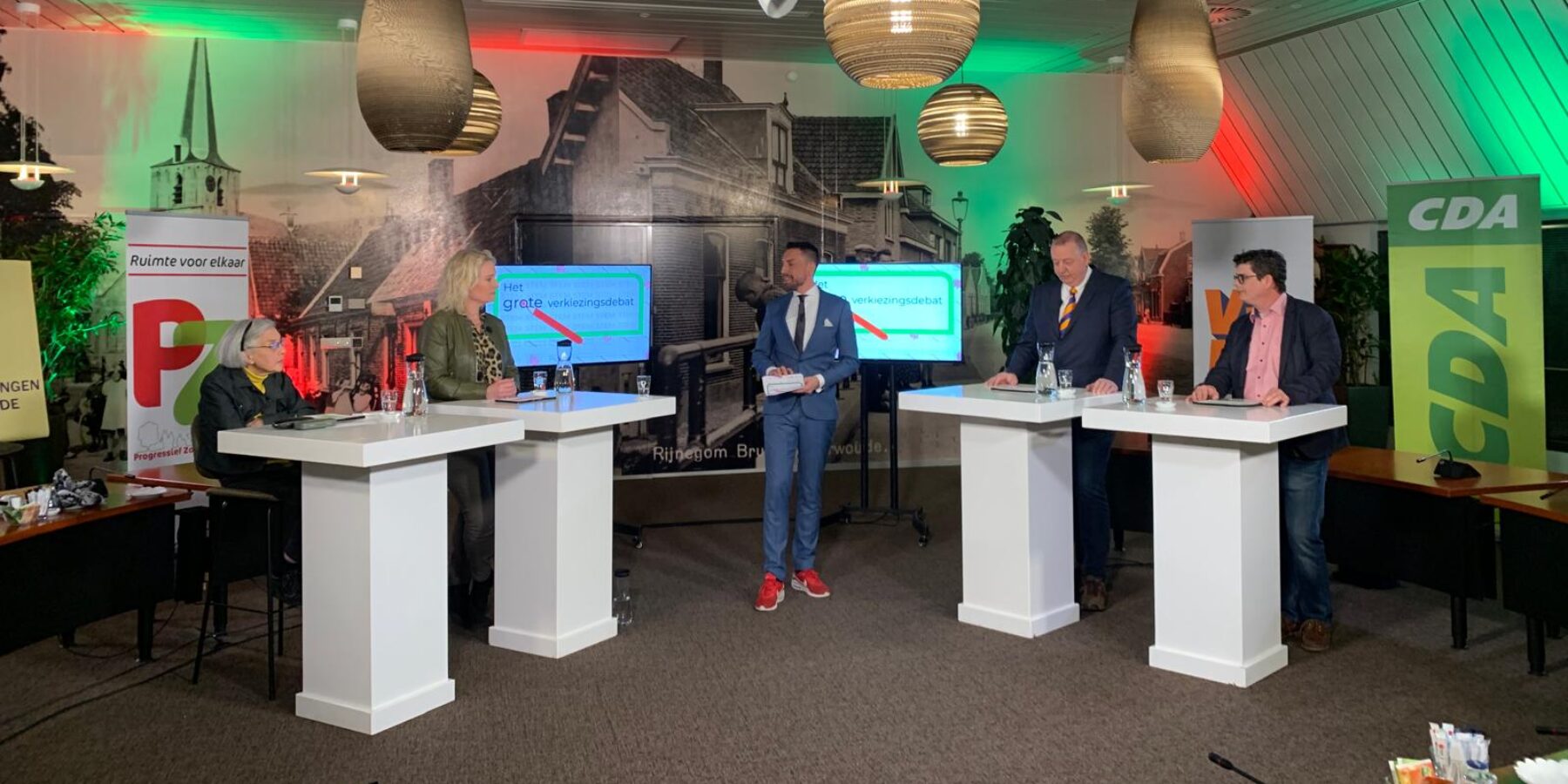 Het grote verkiezingsdebat Zoeterwoude.