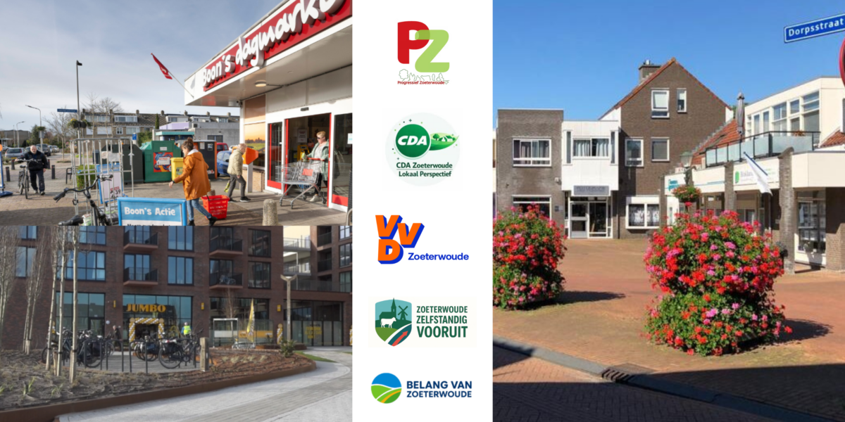 Politieke partijen Zoeterwoude organiseren verkiezingsmarkten