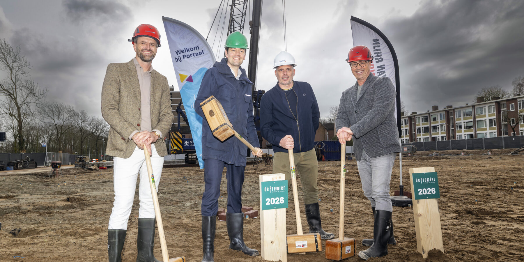 De Premier gestart bouw