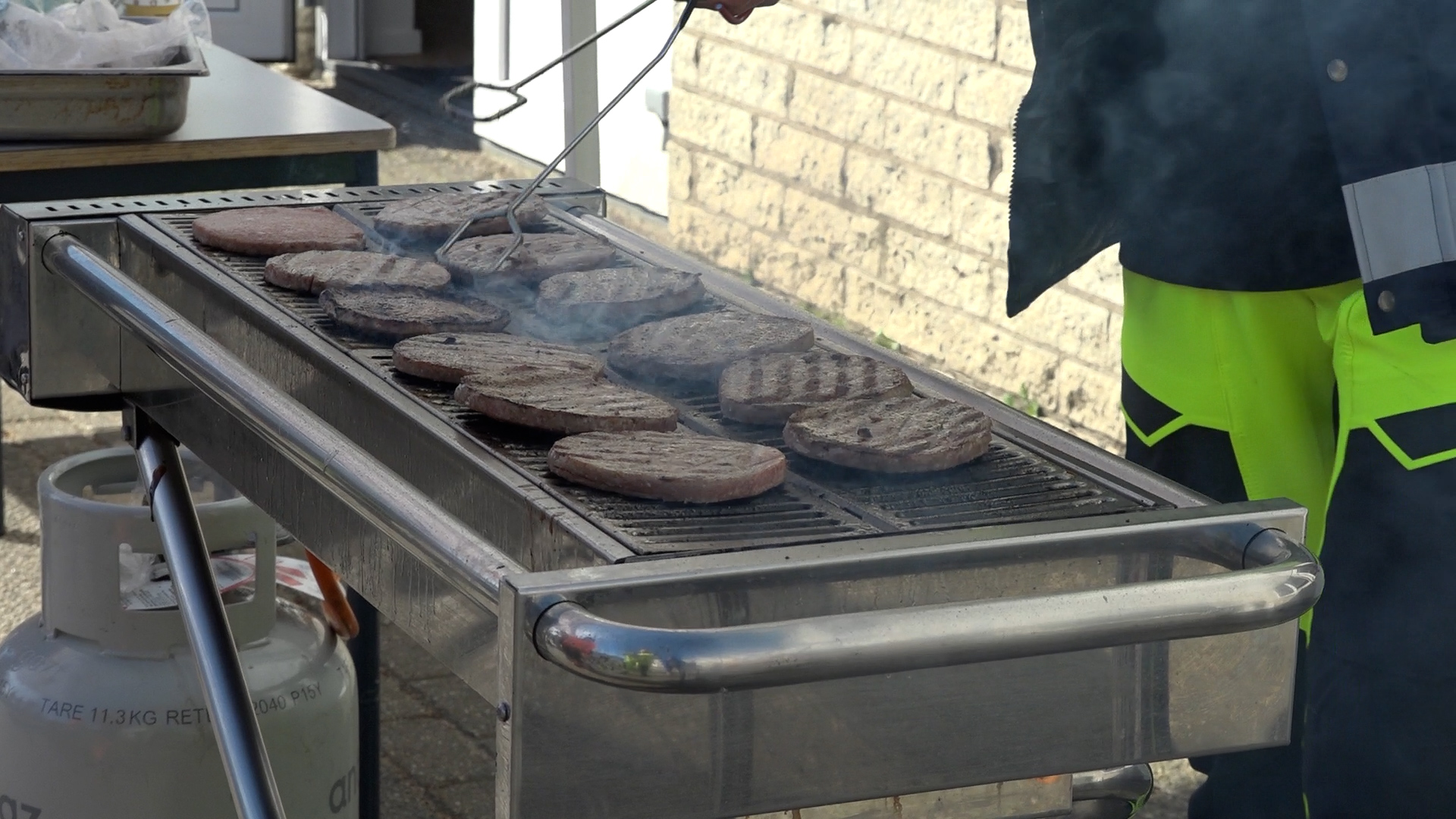 Het menu: hamburgers