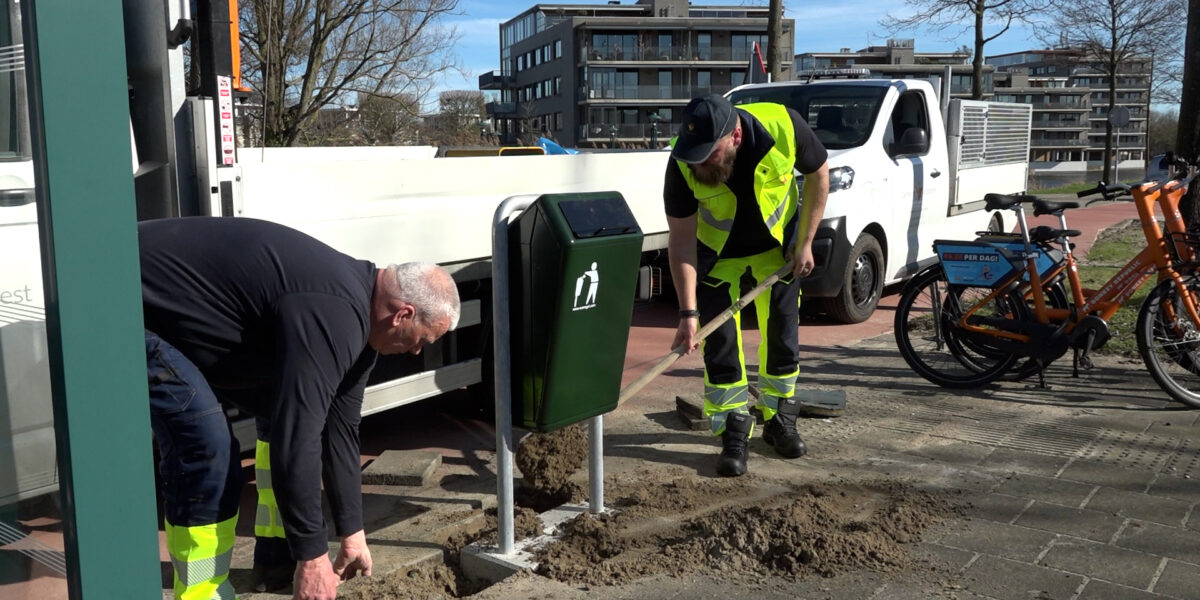 Afvalhelden Oegstgeest in het zonnetje gezet