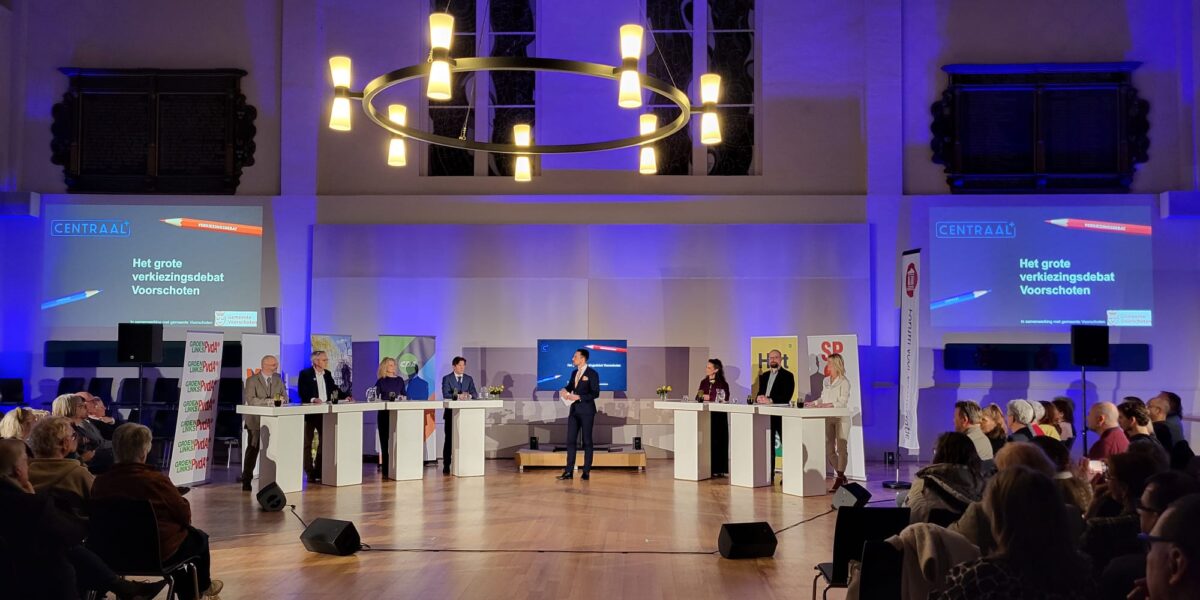 Kijk het grote verkiezingsdebat Voorschoten terug
