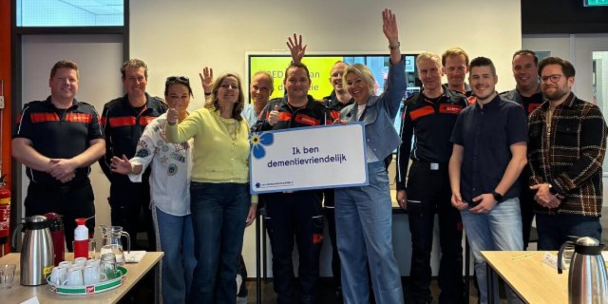 Brandweer en politie Wassenaar volgen training over dementie