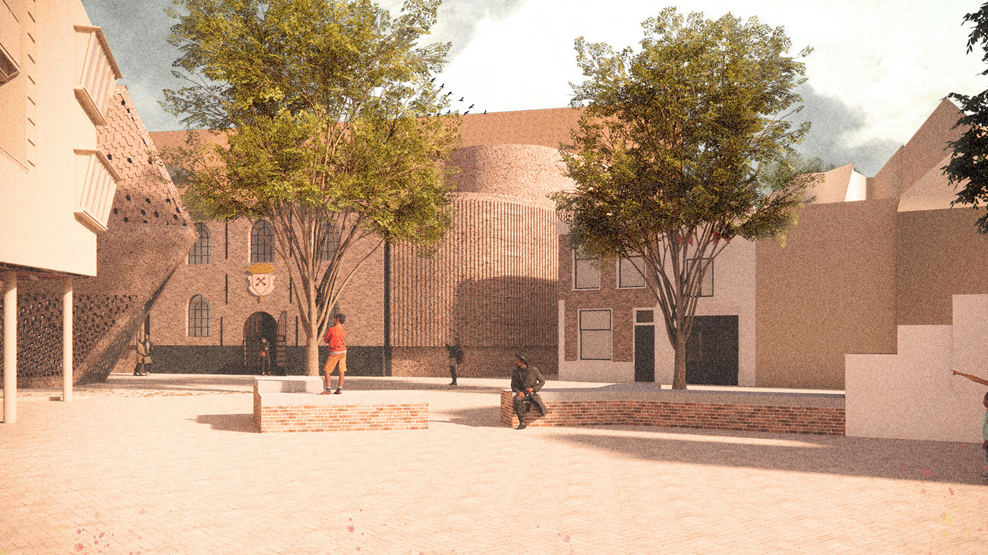 Een impressie van de nieuwbouw