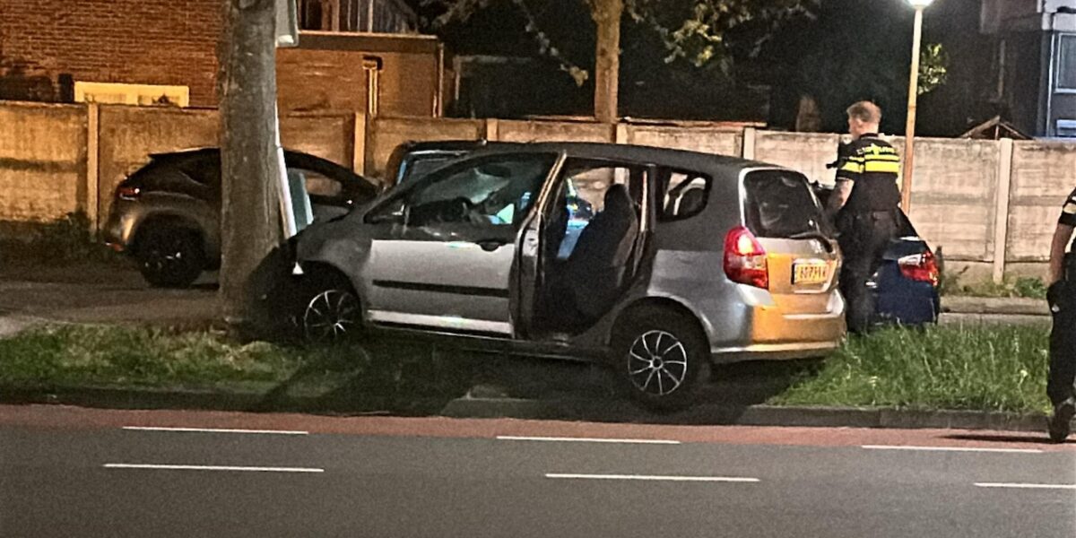 Eenzijdig ongeval Starrenburglaan Wassenaar