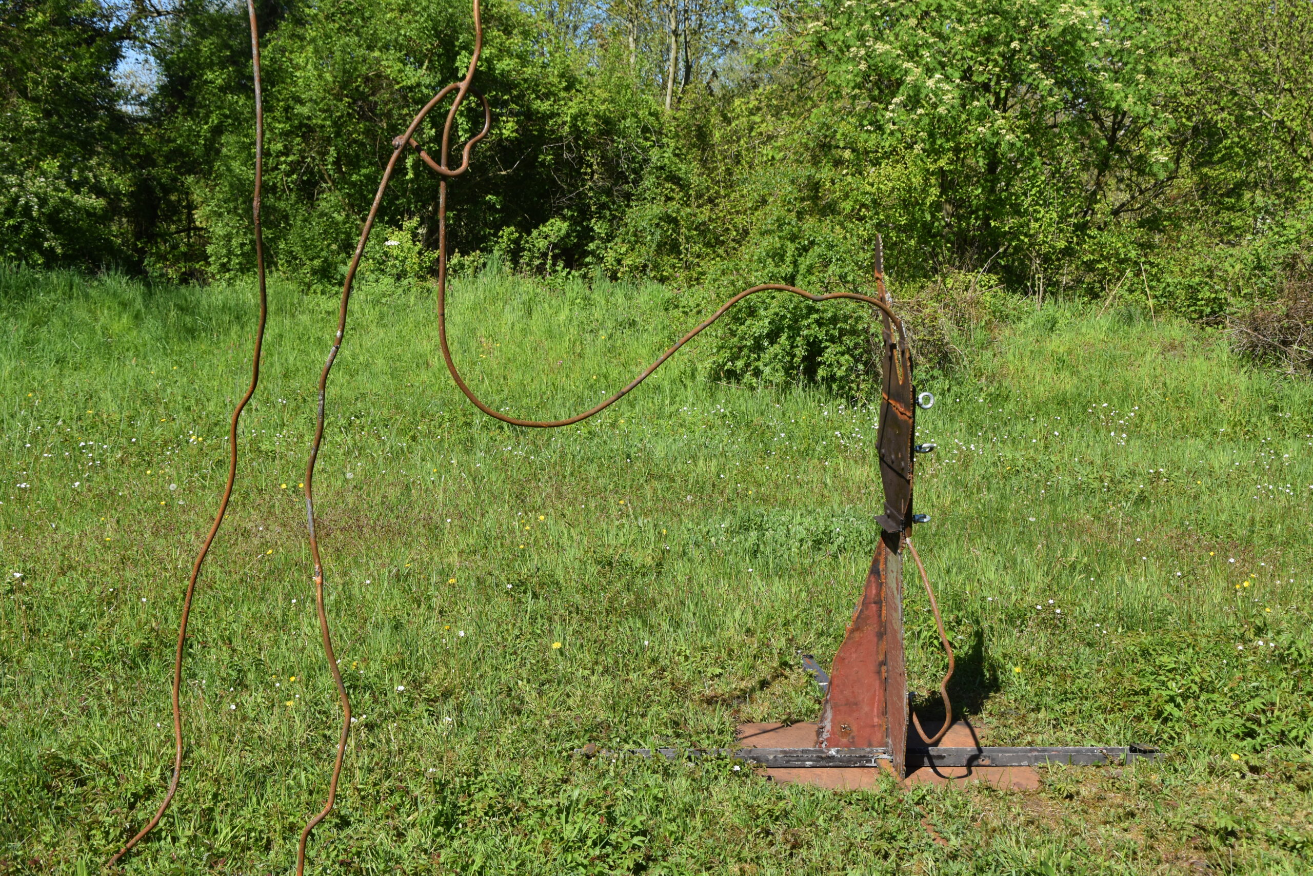 Beeldententoonstelling in de Heemtuin Leiderdorp. (Foto: Peter van Delft)