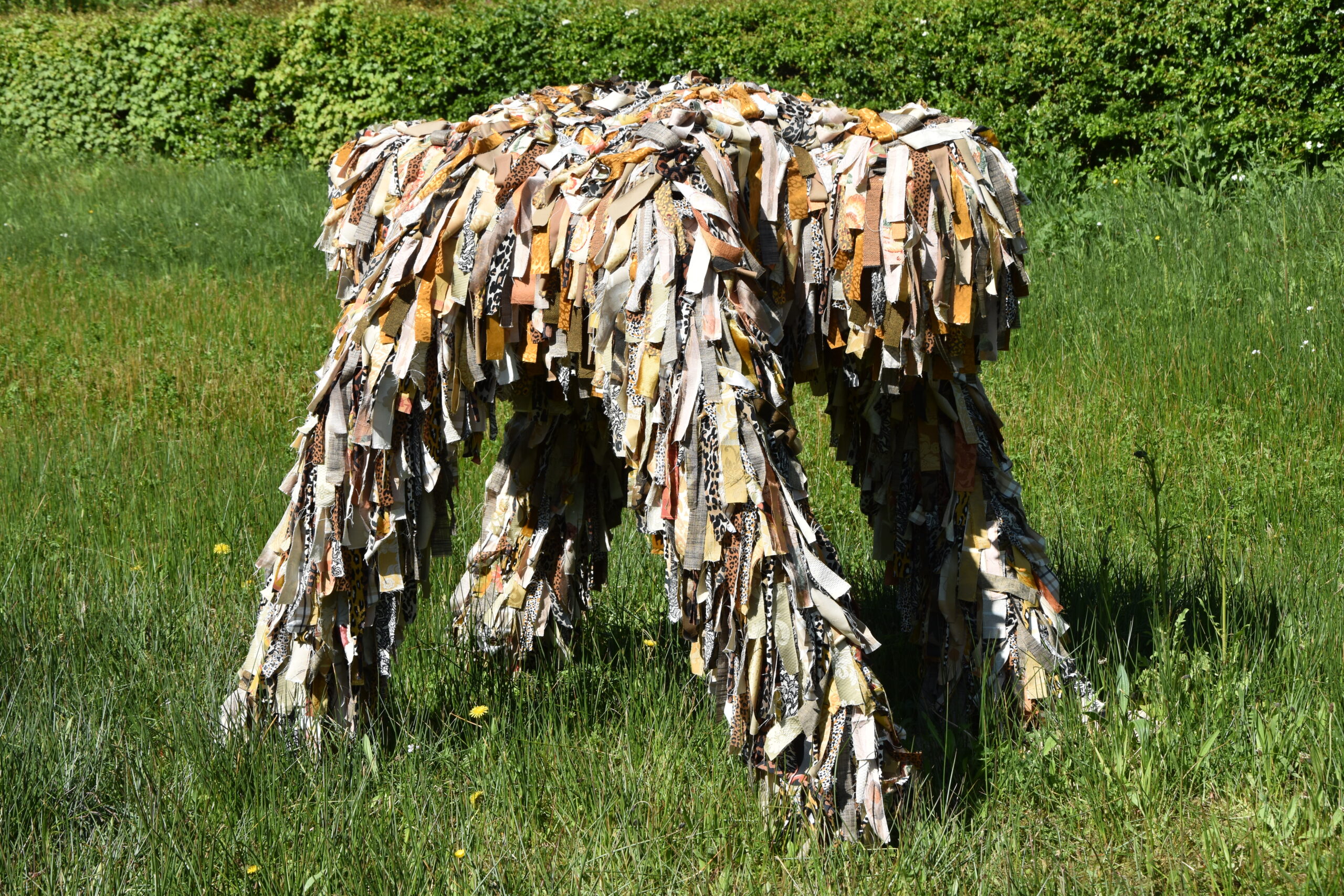 Beeldententoonstelling in de Heemtuin Leiderdorp. (Foto: Peter van Delft)