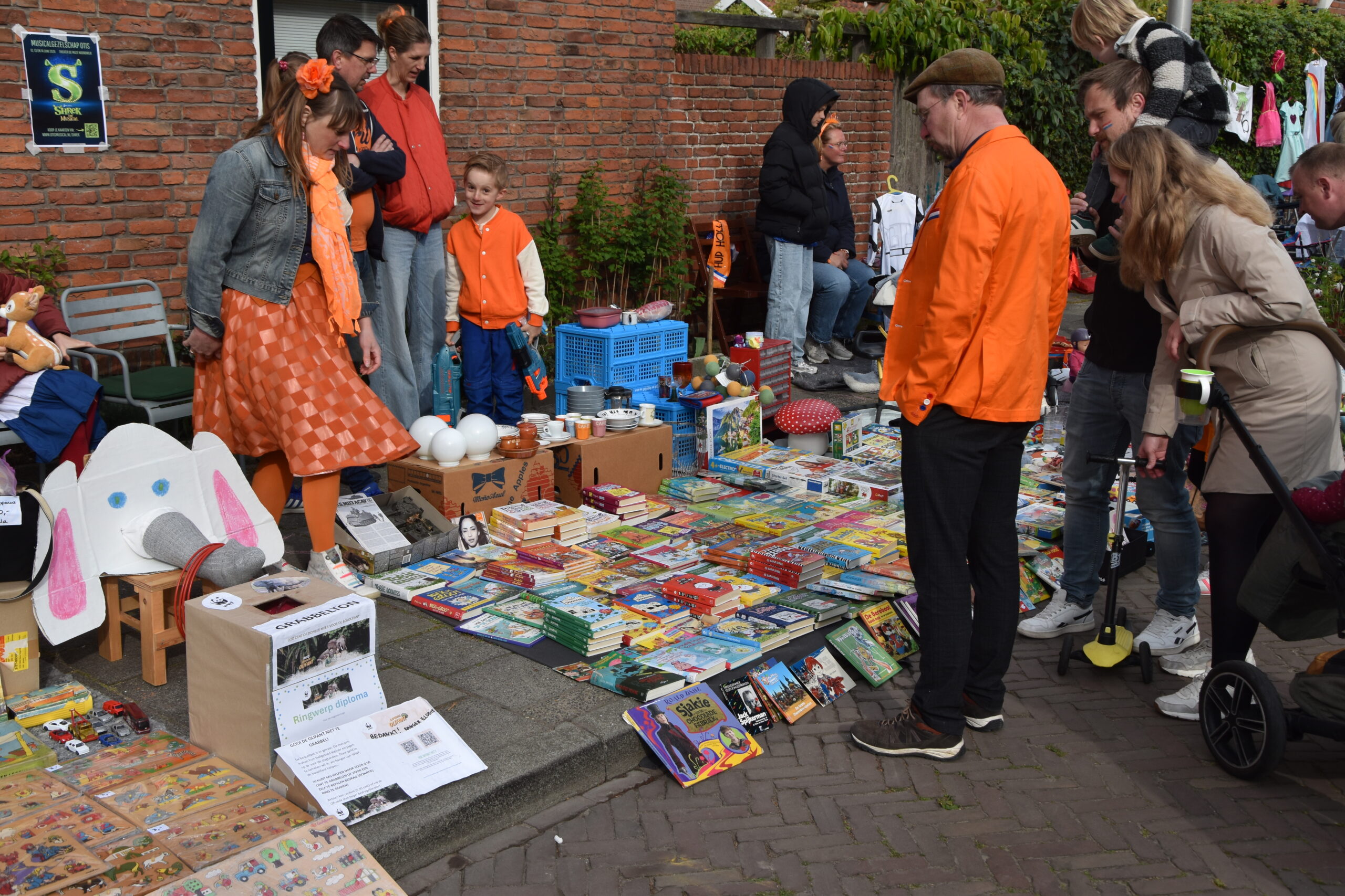 Koningsdag Leiderdorp 2026. (Foto: Peter van Delft).