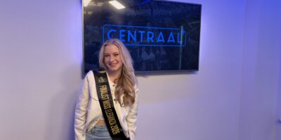 Lieke Servaas finalist Miss Eleganza 2026 in de studio van Centraal+