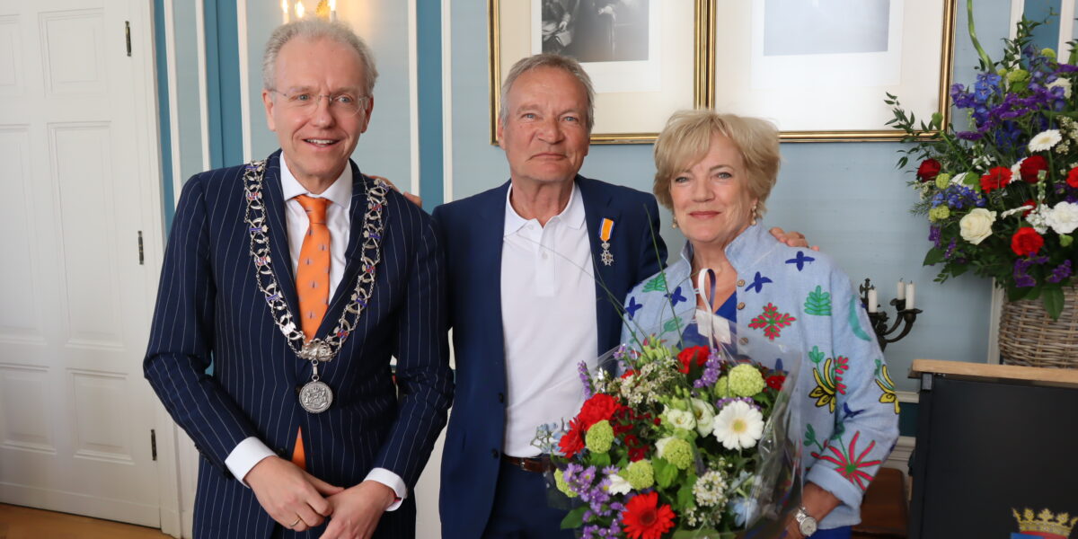 In Wassenaar ontvingen vandaag vijf inwoners een onderscheiding