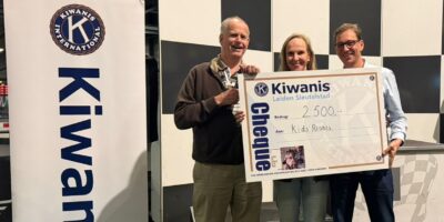 Kiwanis Leiden haalt 2.500 euro op voor Kids Rights