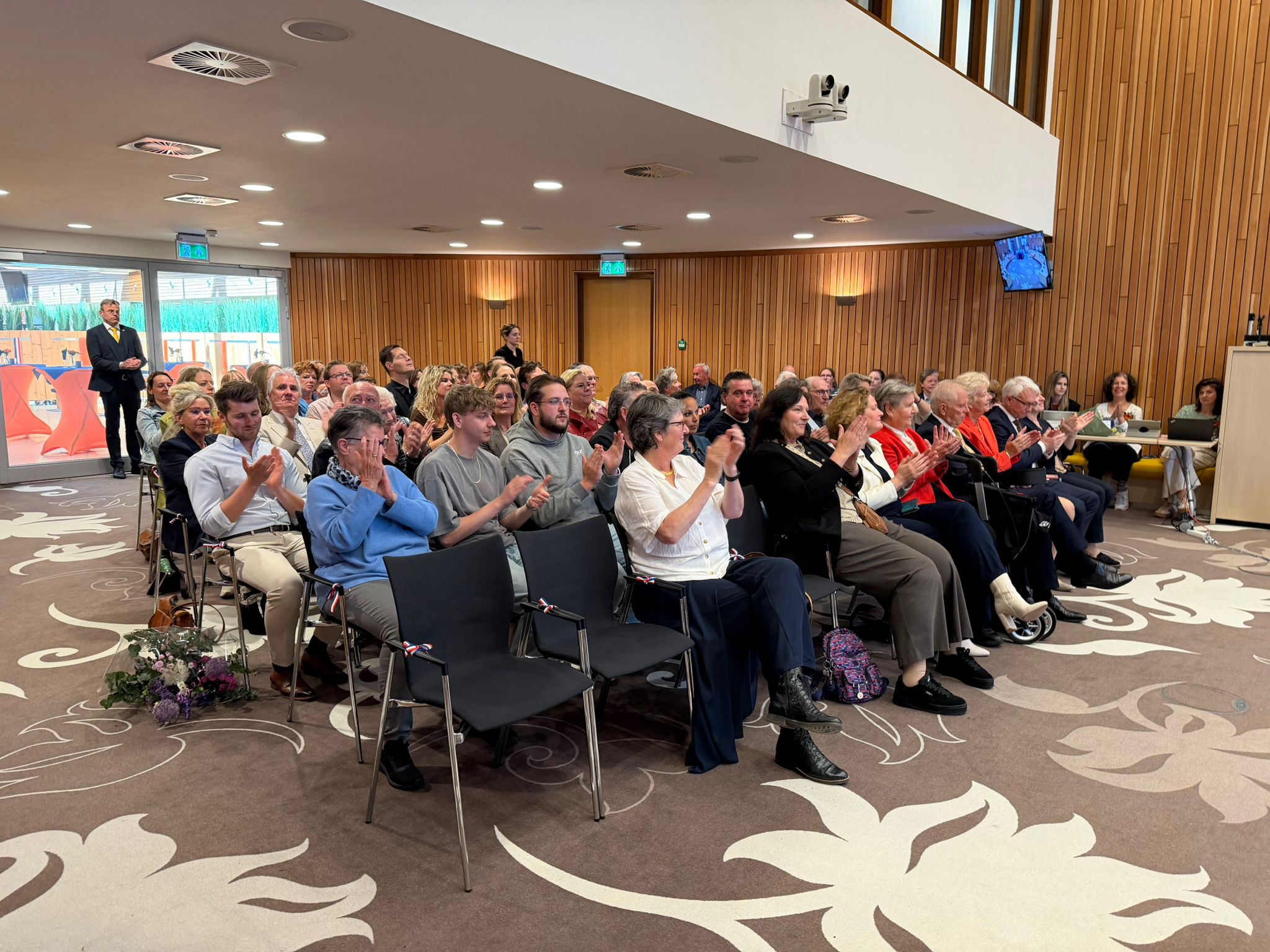 Er was veel publiek aanwezig