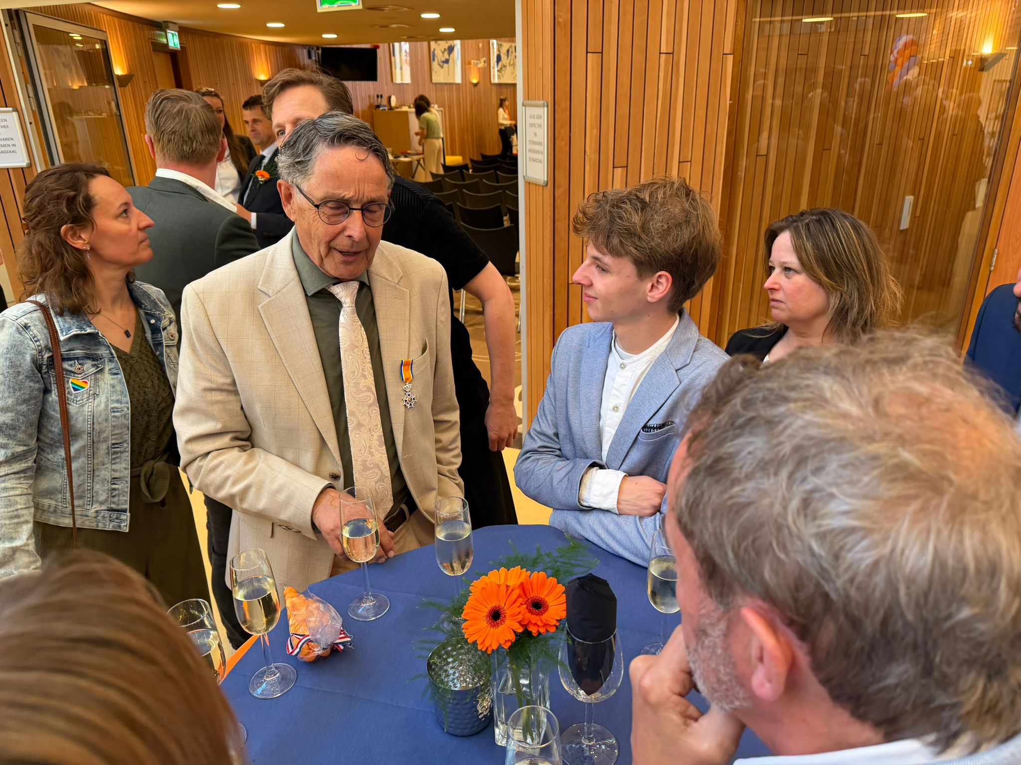 Gedecoreerde Jack Beijer en zijn familie