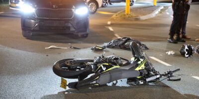 Ongeval Brommer Haarlemmertrekvaart Oegstgeest