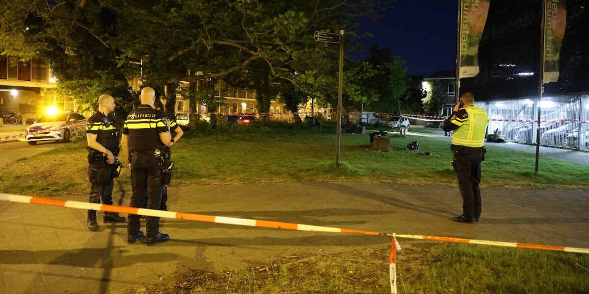 Steekincident bij Morspoortgarage in Leiden