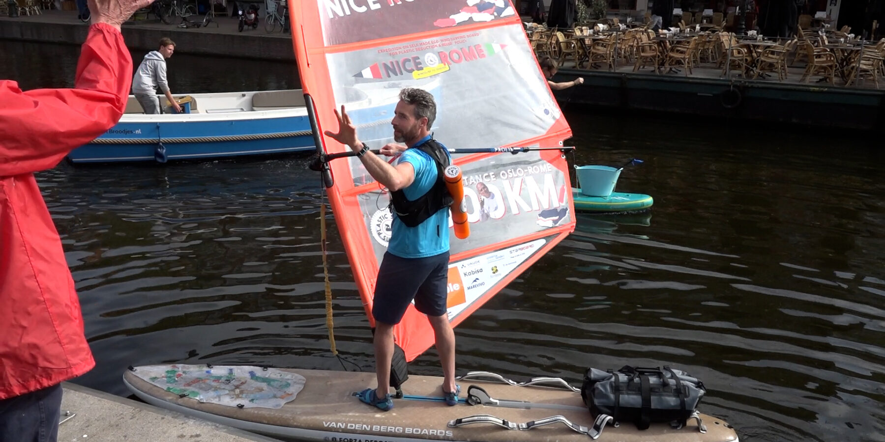 Plastic Soup Surfer bereikt Rome na 750 kilometer op zee