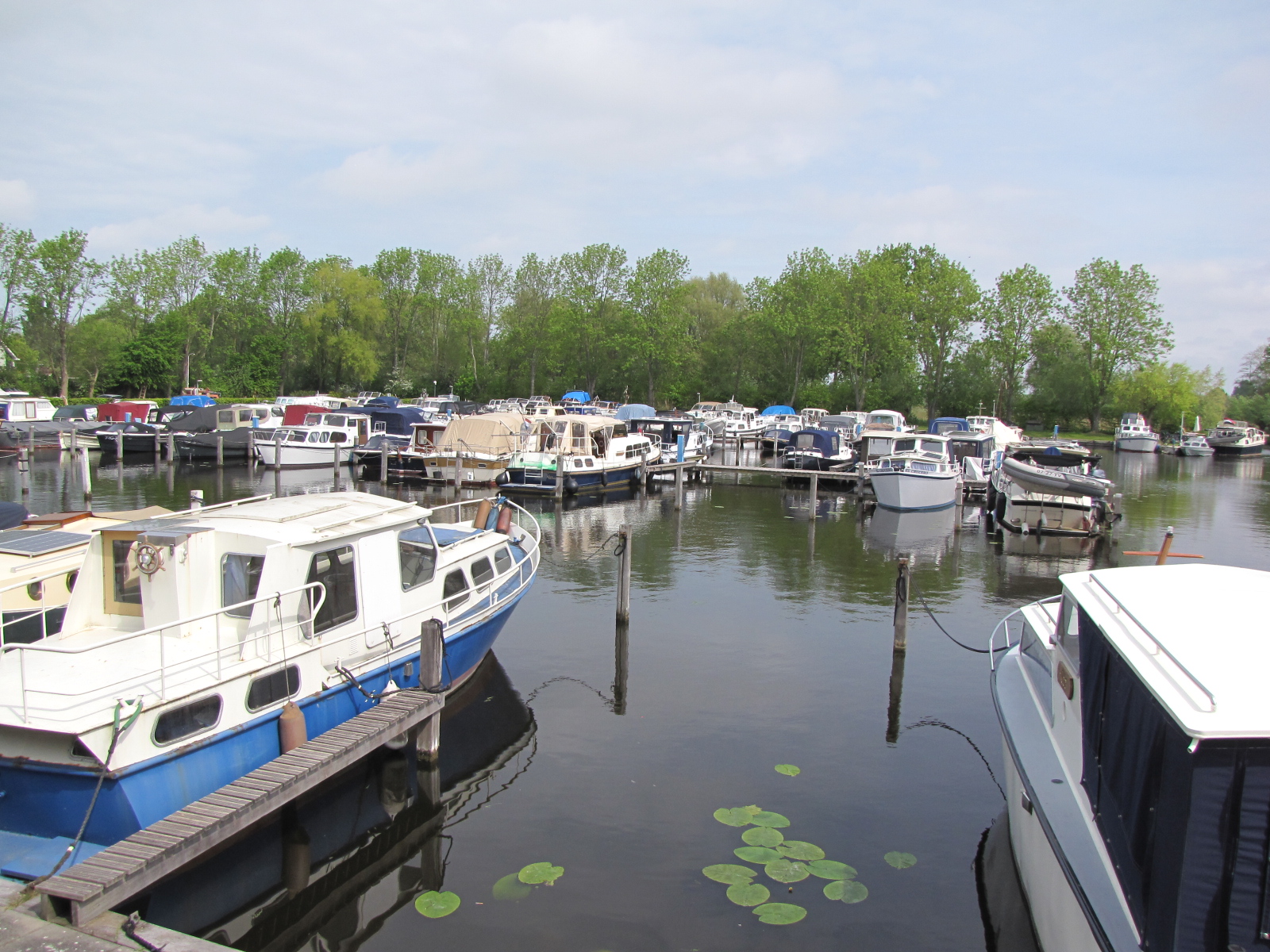 Zicht op de jachthaven. (Foto: Paul Aalbers)