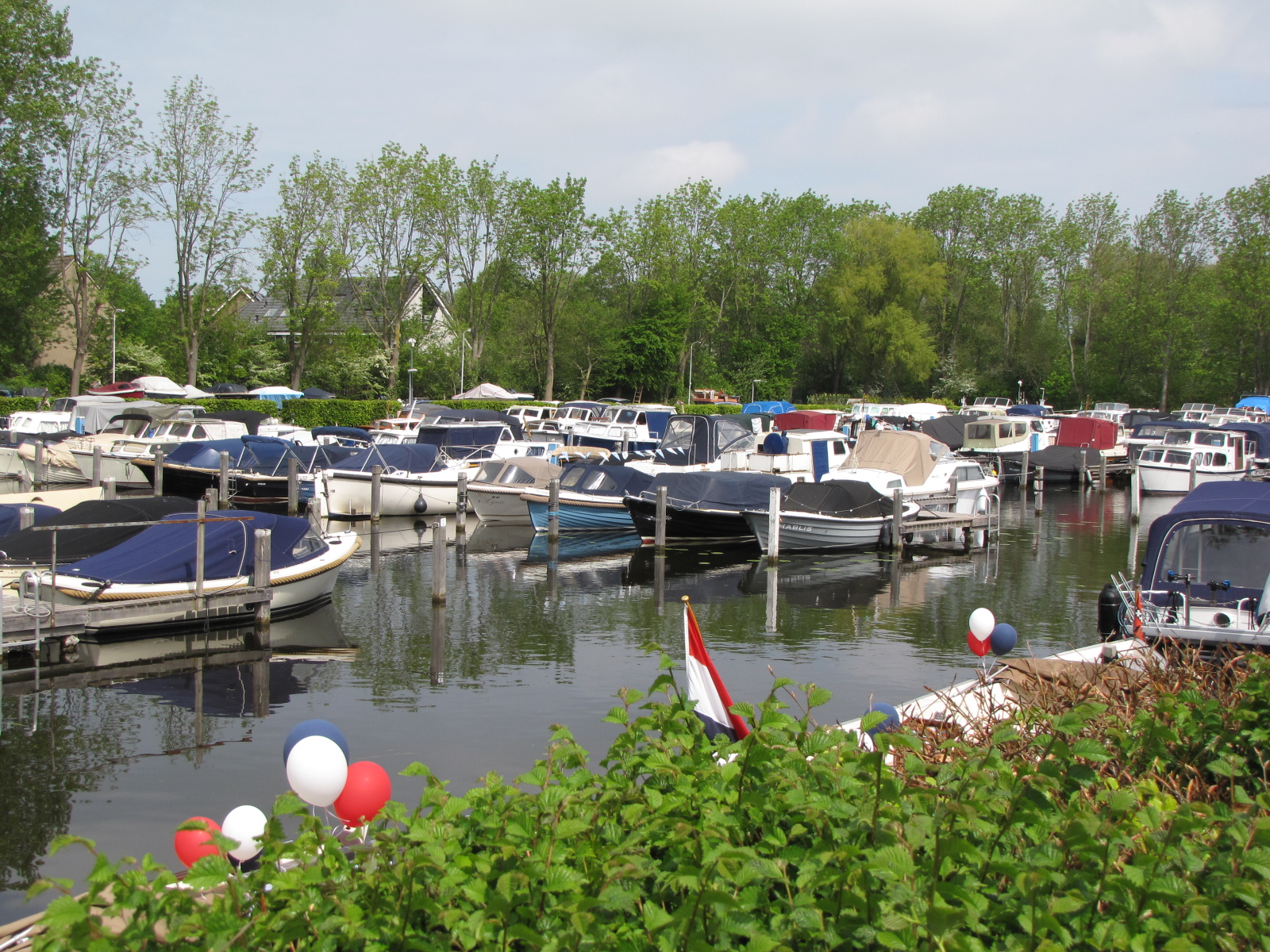 Zicht op de jachthaven. (Foto: Paul Aalbers)