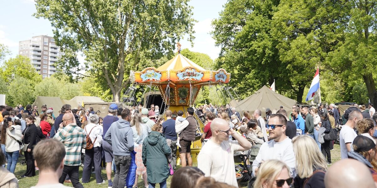 Vier 5 mei je vrijheid in Leiderdorp