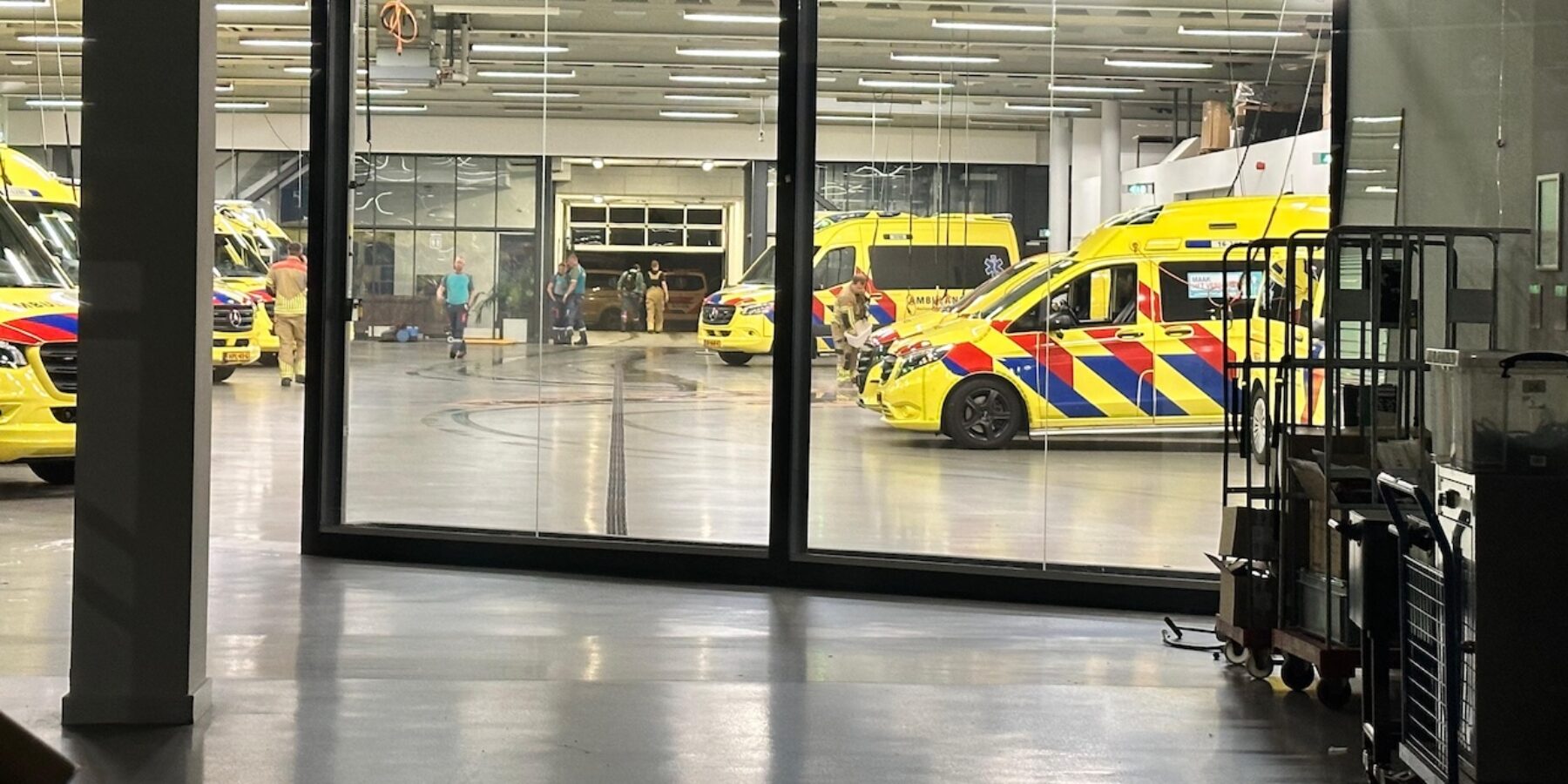 Brandstoflek bij ambulancepost zorgt voor onrust