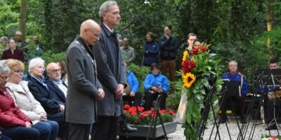 4 mei 2026 dodenherdenking Oegstgeest, Bos van Wijckerslooth