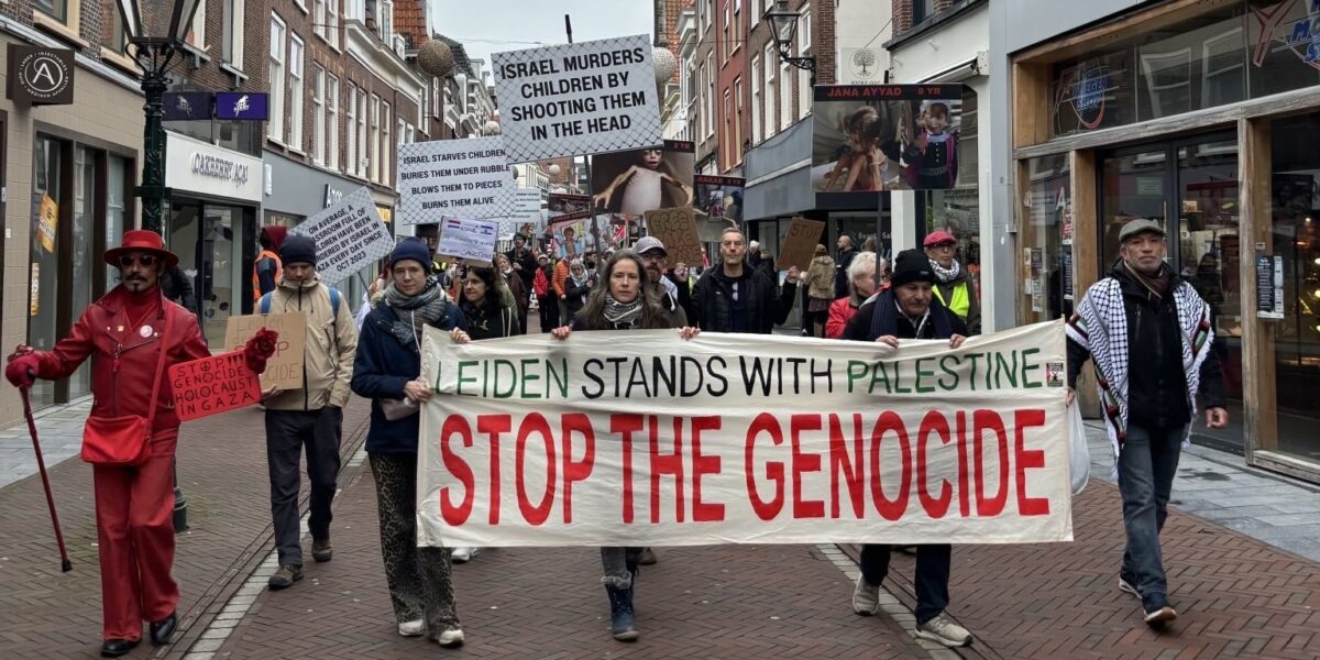 Palestina-demonstratie zaterdag opnieuw door Leiden