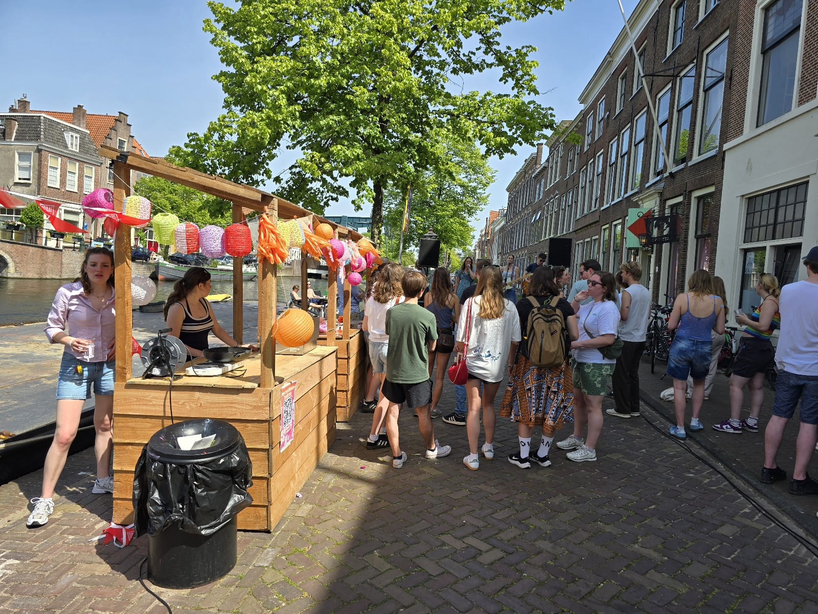 Informatiemarkt bij SSR in Leiden (foto: Centraal+)