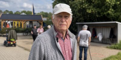 Jan speelt nog wekelijks Jeu de Boules in Leiderdorp