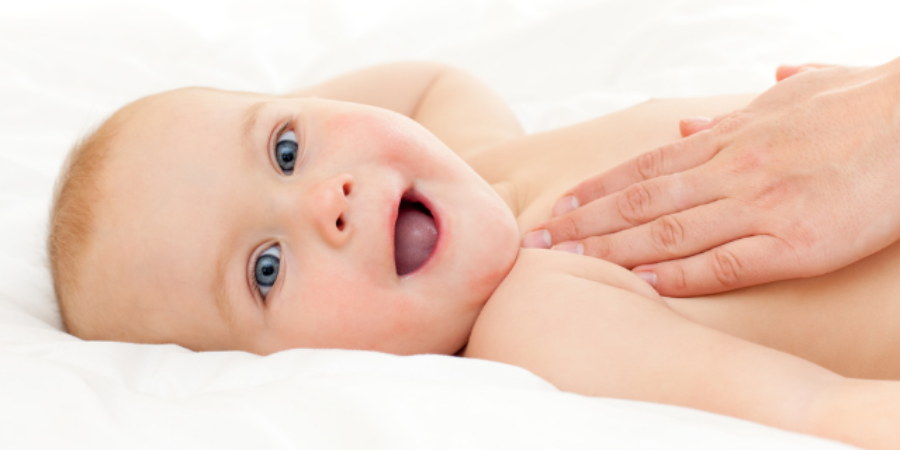 Babymassage bij Bibliotheek Oegstgeest. (Foto: PR).