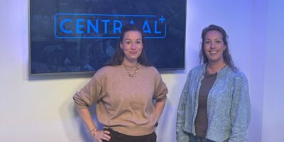Floortje van Nes & Emma Reddingius van de Koffiespeeltuin in Oegstgeest in de studio van Centraal+.