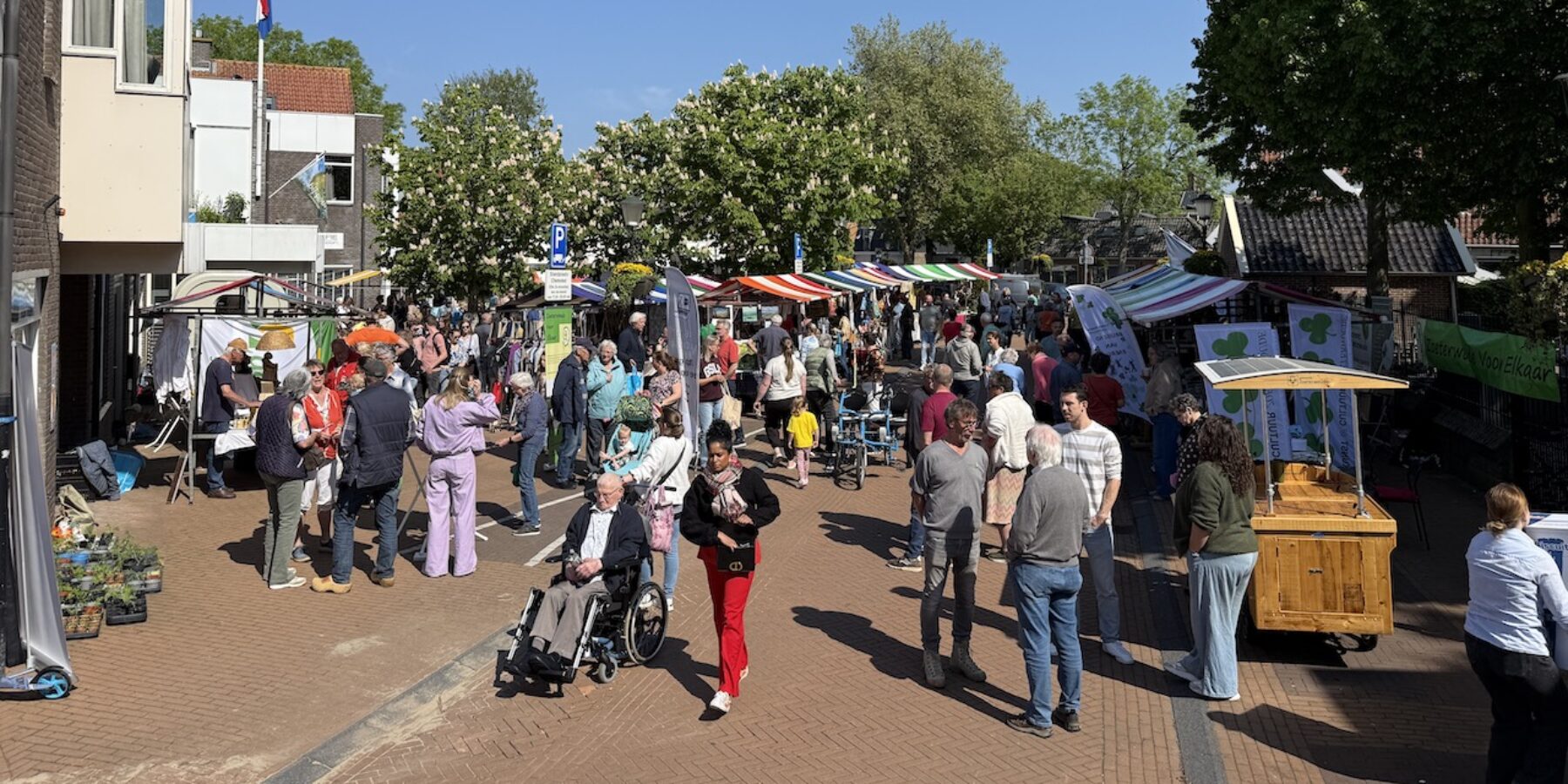 Duurzame Lentemarkt Zoeterwoude drukbezocht