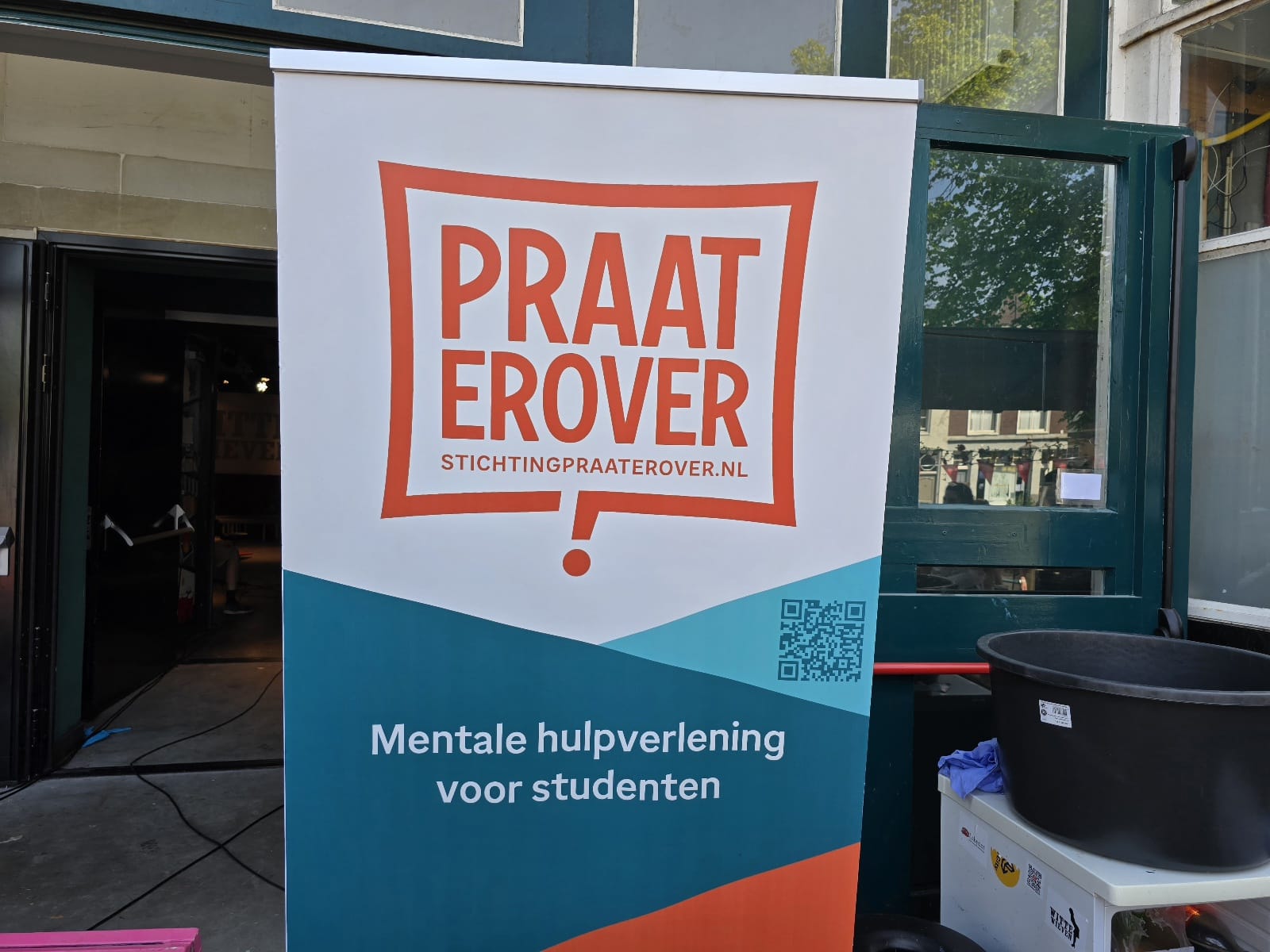 Stichting Praat Erover voor mentale hulpverlening (foto: Centraal+)