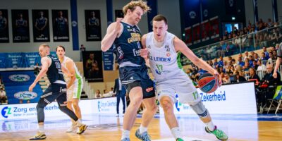 De tweede wedstrijd in de halve finales van de play-offs. ZZ Leiden thuis tegen Donar Groningen.