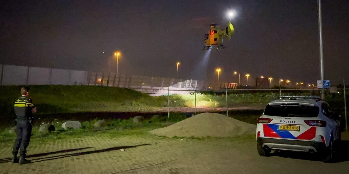 Medische noodsituatie in hotel: traumaheli landt op parkeerplaats Persant Snoepweg