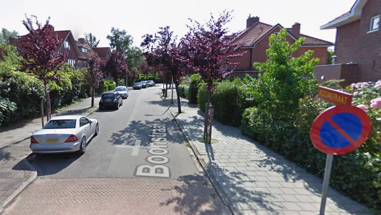 De Boonstraat in Oegstgeest.