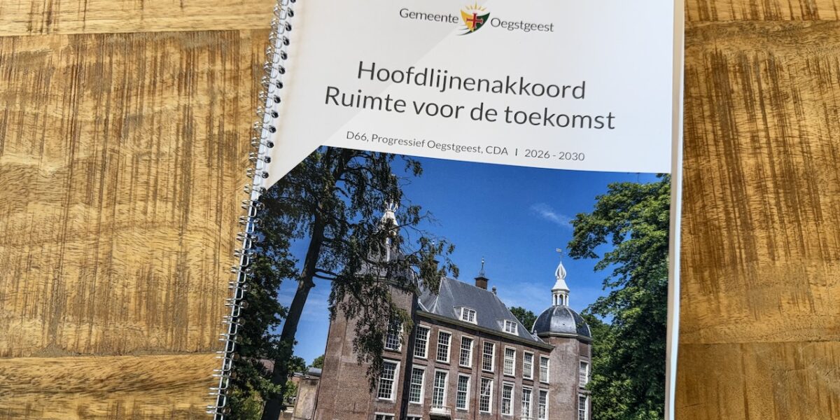 Coalitie Oegstgeest gaat voor: bouwen, zwembad en afval