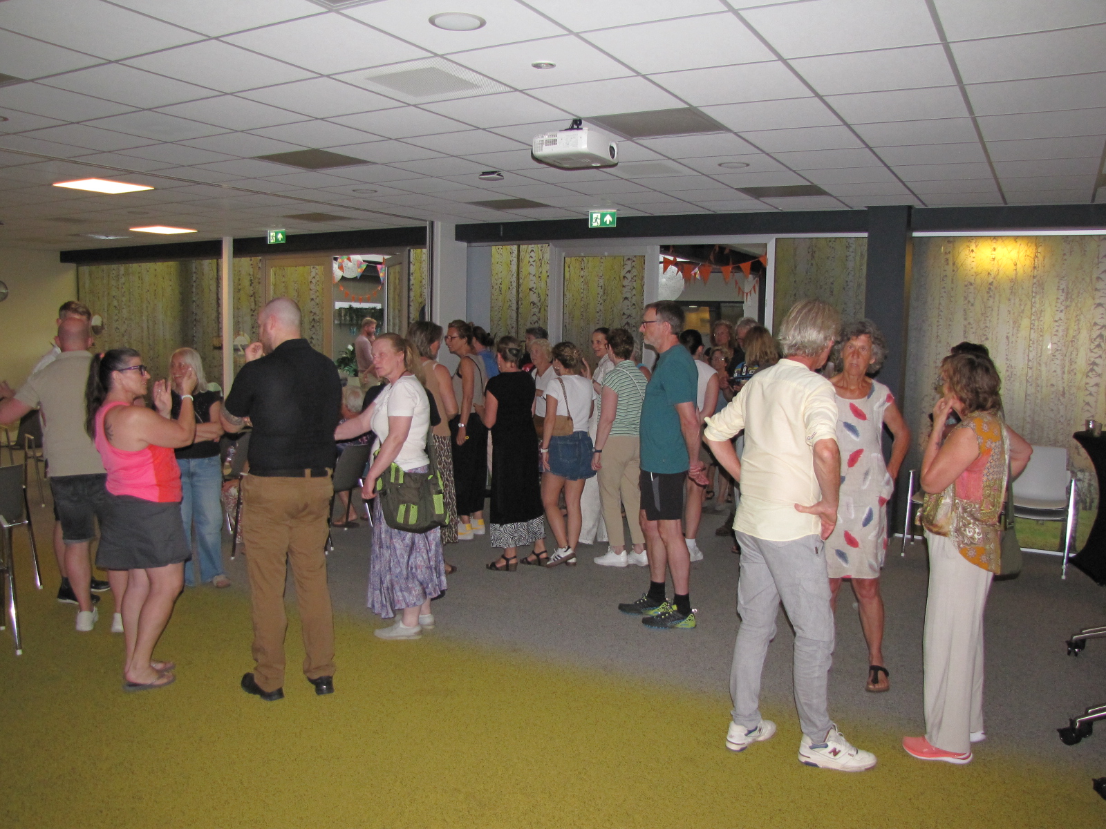 Na de workshops een gezamenlijke afronding. (Foto: Paul Aalbers)