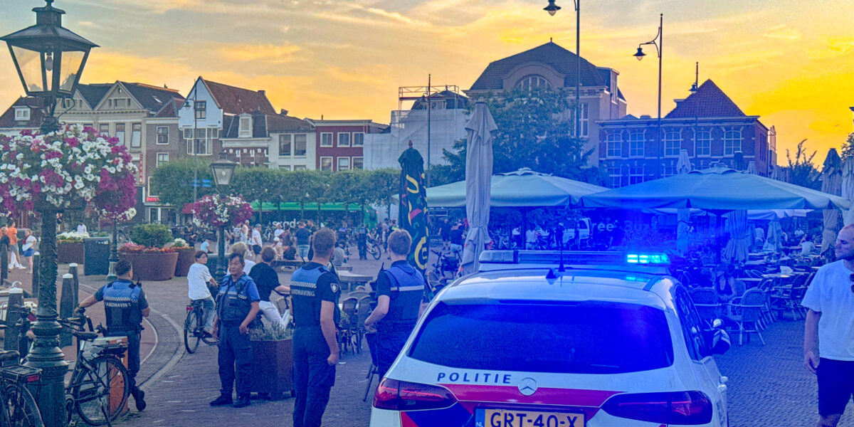 Vechtpartij op de Beestenmarkt