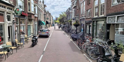 De Morsstraat in Leiden