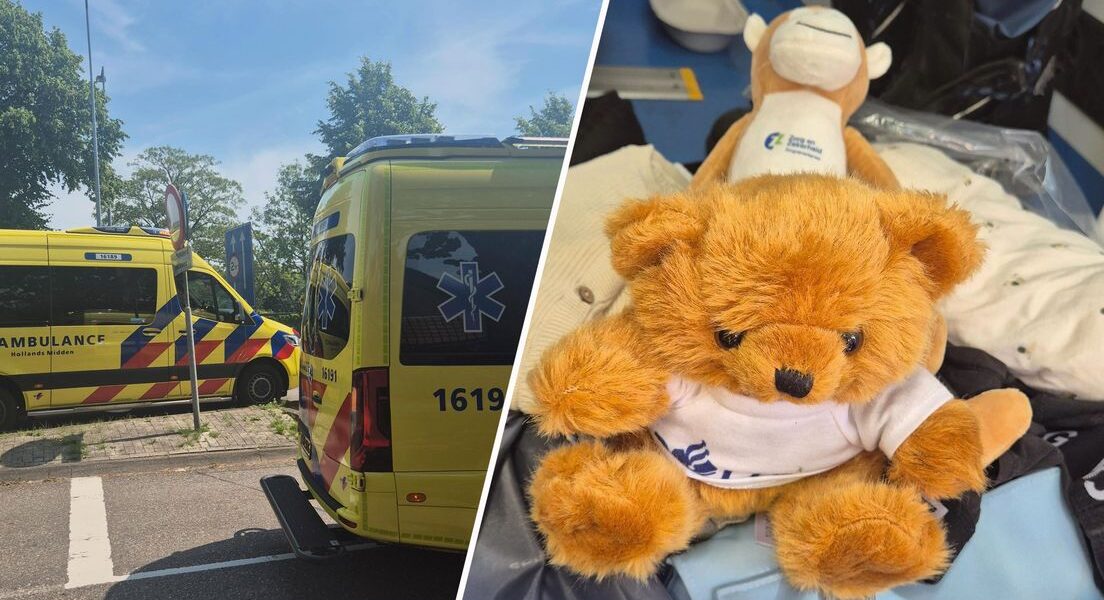 Baby wordt in hitte langs de weg geboren